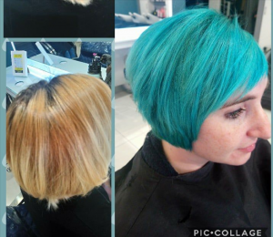 Hair salon Momento Galway punk hair